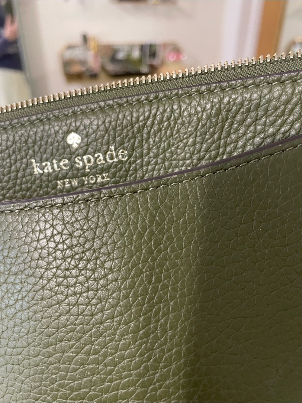 Kate Spade Monica Small Crossbody Bag, Enchanted Green - Picture 3 of 10
